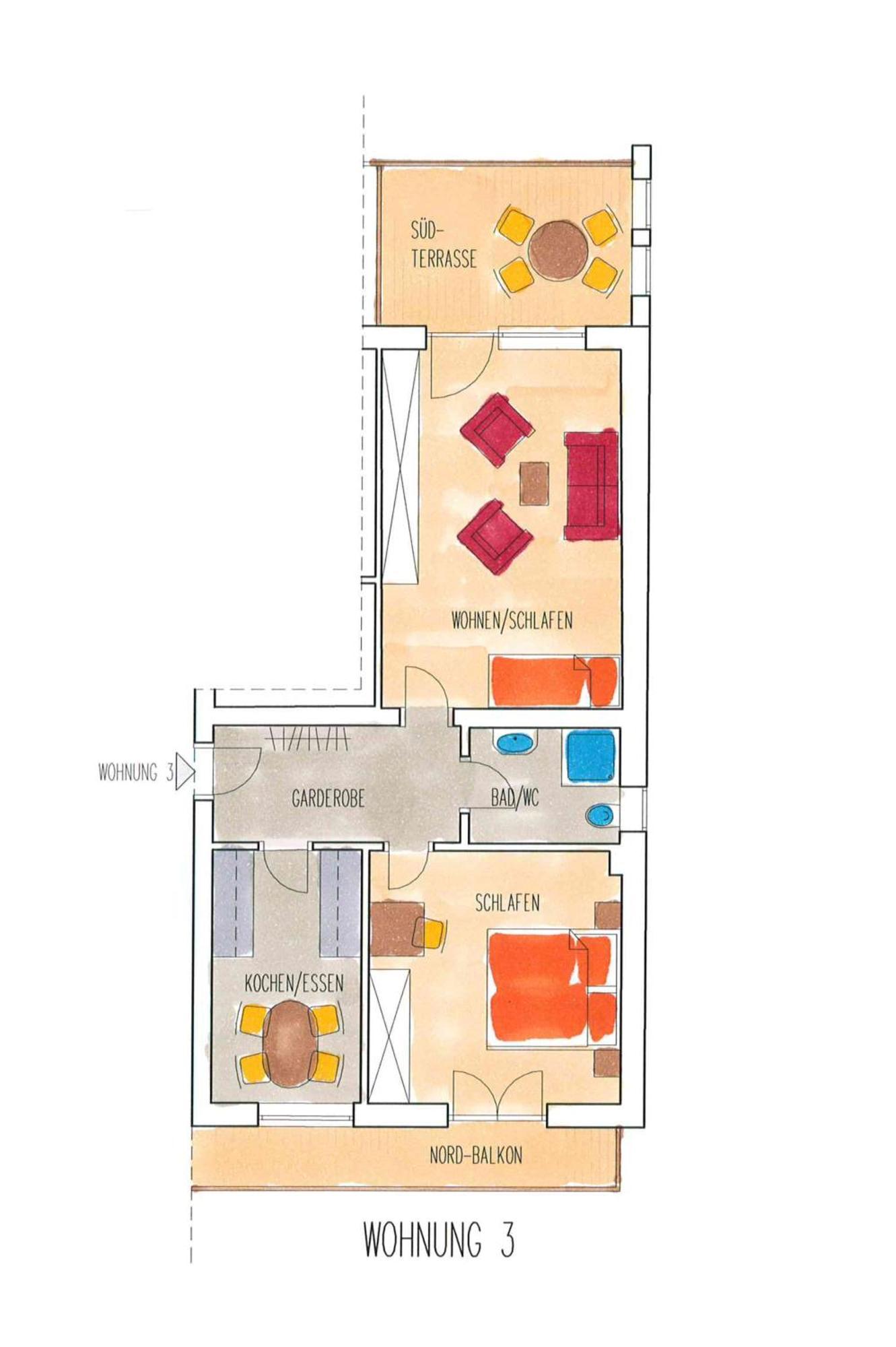 Appartements Gärtner Bichlbach Chambre photo